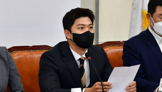 김용태 국민의힘 청년최고위원. 연합뉴스